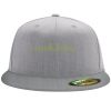 Flexfit 6210 Structured Flat Bill Fitted Hat Thumbnail