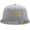 Flexfit 6210 Structured Flat Bill Fitted Hat Thumbnail
