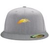 Flexfit 6210 Structured Flat Bill Fitted Hat Thumbnail