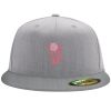 Flexfit 6210 Structured Flat Bill Fitted Hat Thumbnail