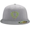 Flexfit 6210 Structured Flat Bill Fitted Hat Thumbnail