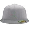 Flexfit 6210 Structured Flat Bill Fitted Hat Thumbnail
