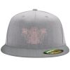 Flexfit 6210 Structured Flat Bill Fitted Hat Thumbnail