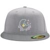 Flexfit 6210 Structured Flat Bill Fitted Hat Thumbnail