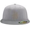 Flexfit 6210 Structured Flat Bill Fitted Hat Thumbnail