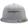 Flexfit 6210 Structured Flat Bill Fitted Hat Thumbnail