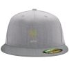 Flexfit 6210 Structured Flat Bill Fitted Hat Thumbnail