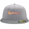 Flexfit 6210 Structured Flat Bill Fitted Hat Thumbnail