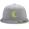 Flexfit 6210 Structured Flat Bill Fitted Hat Thumbnail