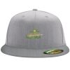Flexfit 6210 Structured Flat Bill Fitted Hat Thumbnail