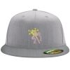 Flexfit 6210 Structured Flat Bill Fitted Hat Thumbnail