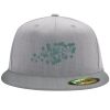 Flexfit 6210 Structured Flat Bill Fitted Hat Thumbnail