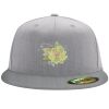 Flexfit 6210 Structured Flat Bill Fitted Hat Thumbnail