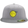 Flexfit 6210 Structured Flat Bill Fitted Hat Thumbnail