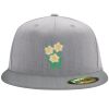 Flexfit 6210 Structured Flat Bill Fitted Hat Thumbnail