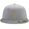 Flexfit 6210 Structured Flat Bill Fitted Hat Thumbnail