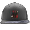 Flexfit 110F Structured Flat Bill Snapback Hat Thumbnail
