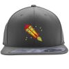 Flexfit 110F Structured Flat Bill Snapback Hat Thumbnail