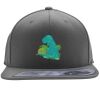 Flexfit 110F Structured Flat Bill Snapback Hat Thumbnail
