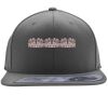 Flexfit 110F Structured Flat Bill Snapback Hat Thumbnail