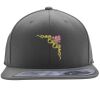 Flexfit 110F Structured Flat Bill Snapback Hat Thumbnail