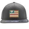 Flexfit 110F Structured Flat Bill Snapback Hat Thumbnail