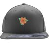 Flexfit 110F Structured Flat Bill Snapback Hat Thumbnail